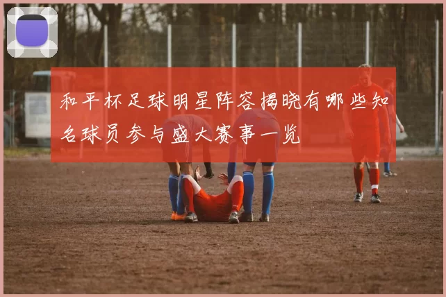 和平杯足球明星阵容揭晓有哪些知名球员参与盛大赛事一览