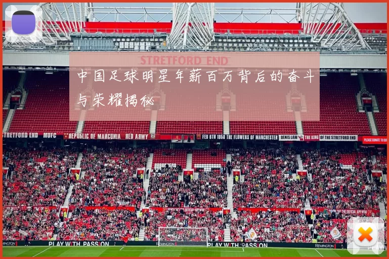 中国足球明星年薪百万背后的奋斗与荣耀揭秘